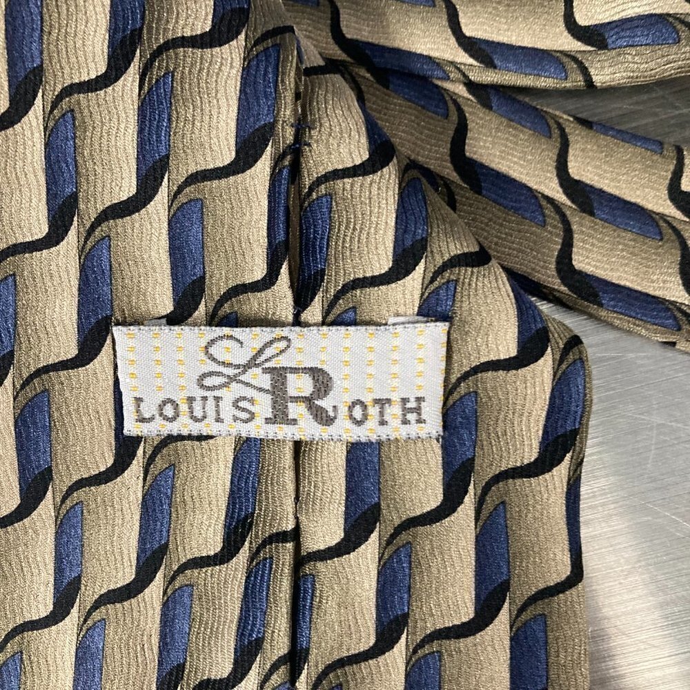 Louis Roth silk tie - Picture 2 of 2